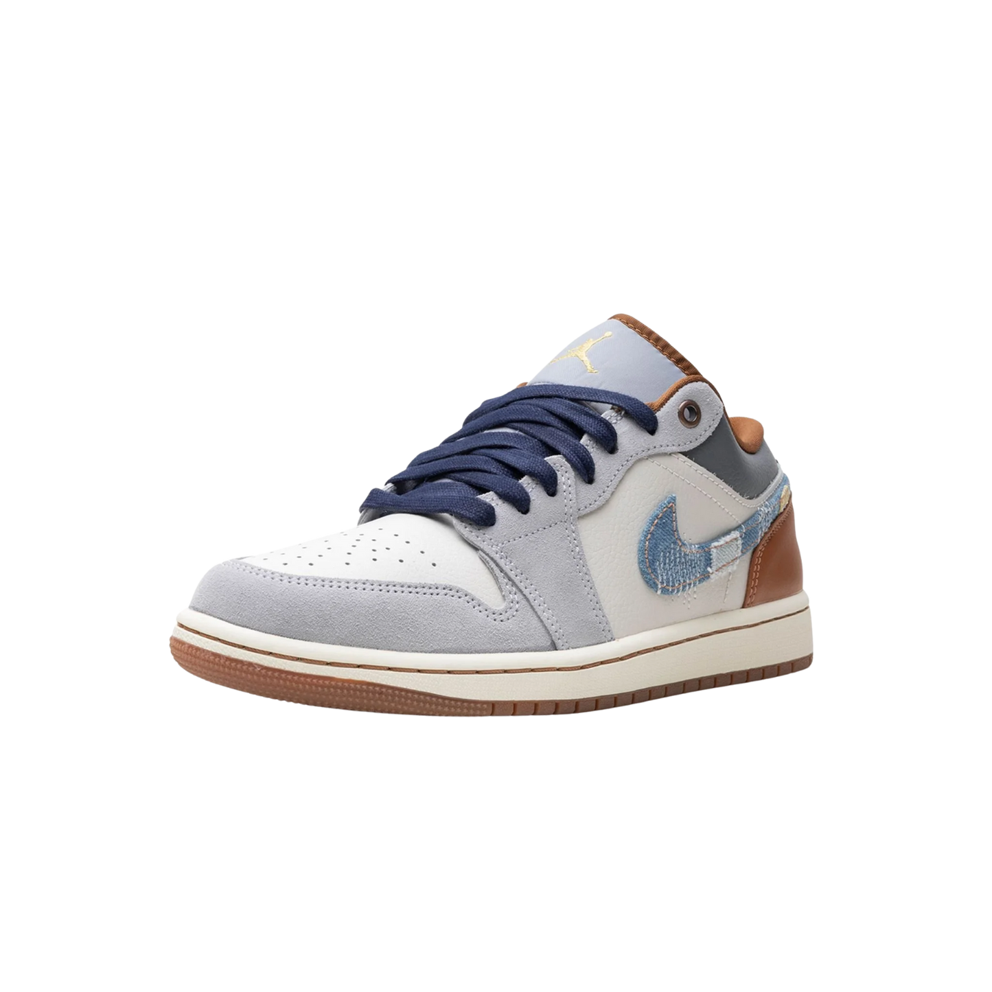 Nike Air Jordan 1 Low SE Repaired Denim Swoosh