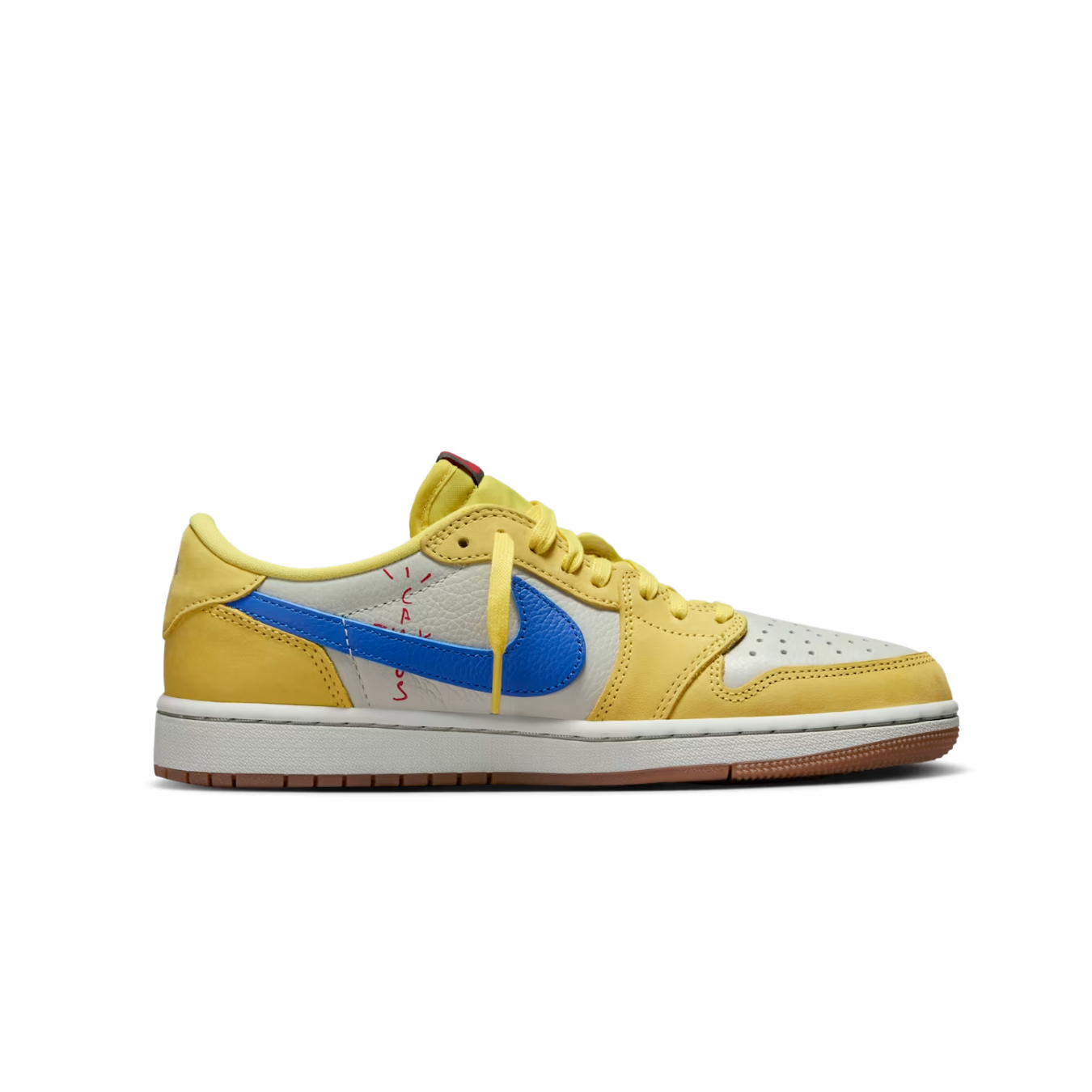 Nike Air Jordan 1 Low X Travis Scott Canary