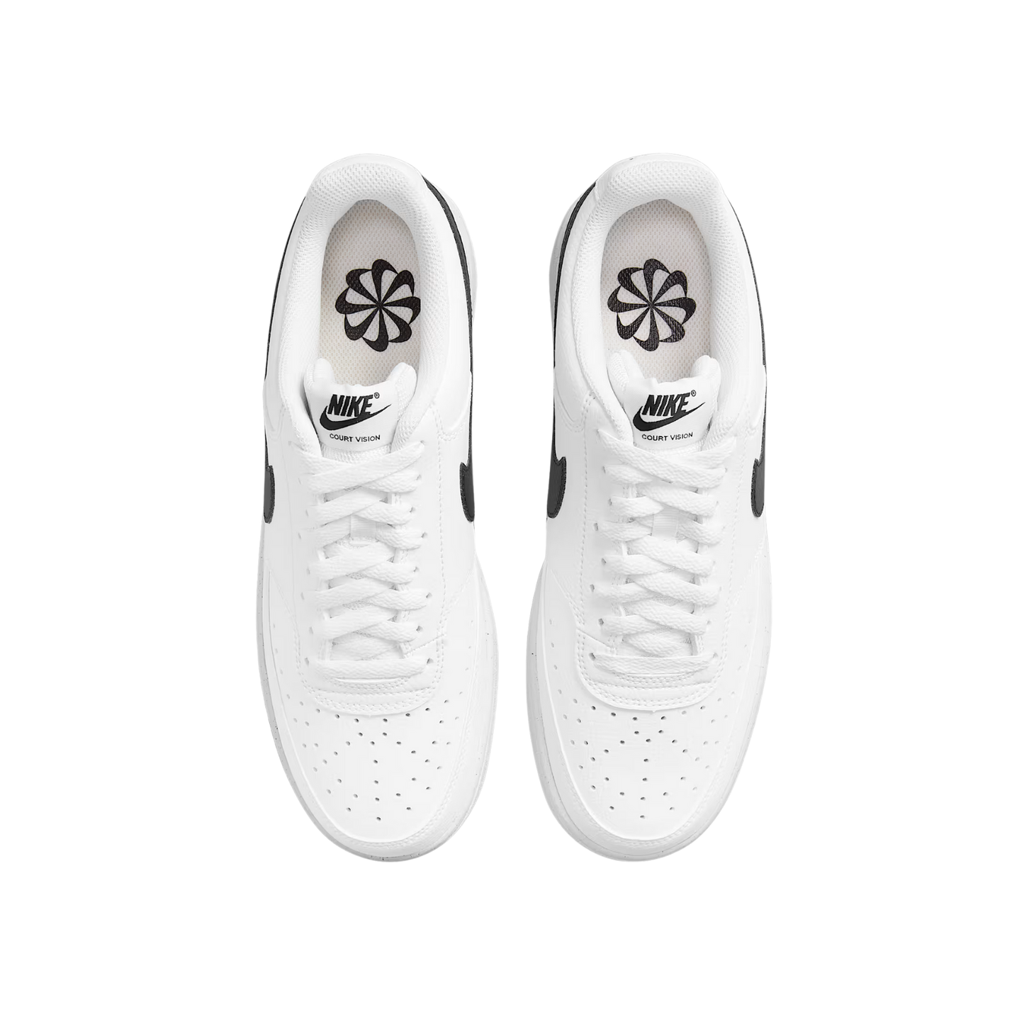 Nike Court Vision Low Next Nature White Black