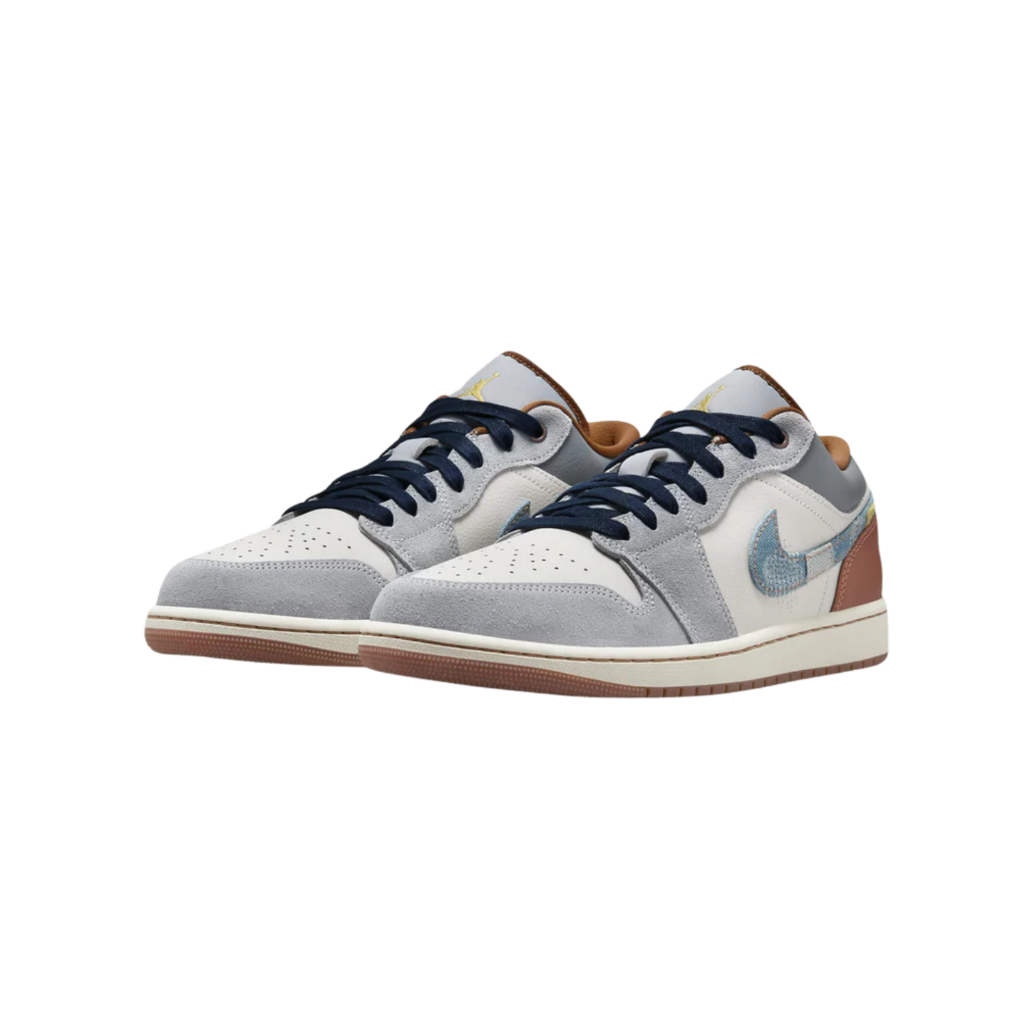 Nike Air Jordan 1 Low SE Repaired Denim Swoosh