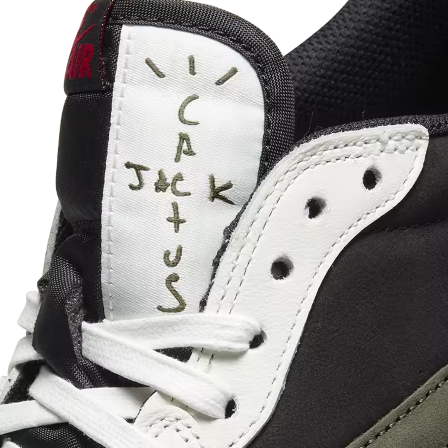 Nike Air Jordan 1 Low X Travis Scott Olive
